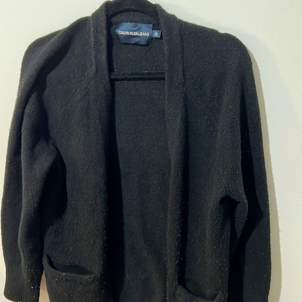 CALVIN KLEIN Black Cardigan